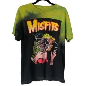 MISFITS Graphic Tie Dye Tee size medium